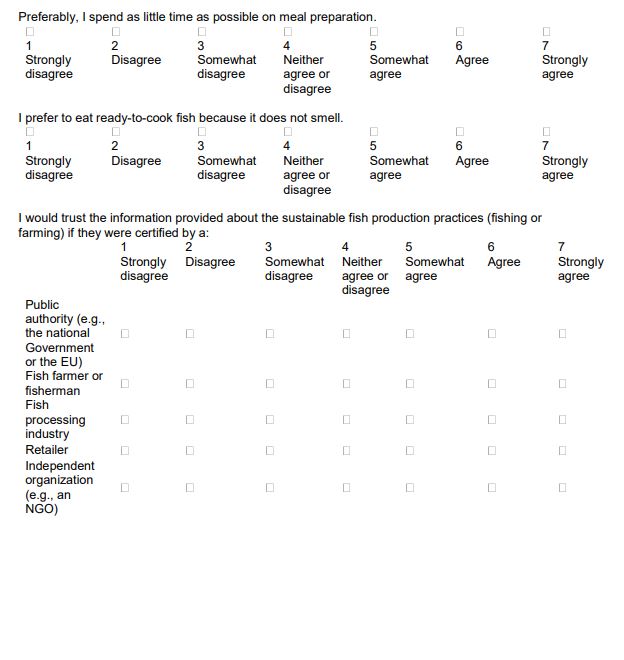 WTP questionnaire page 5.