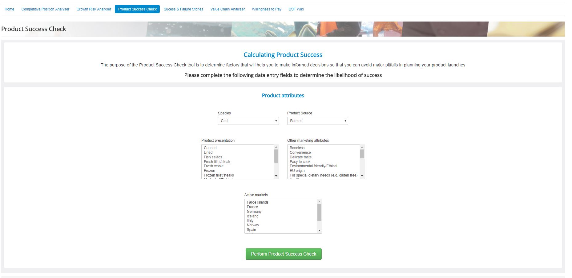 PSC home page